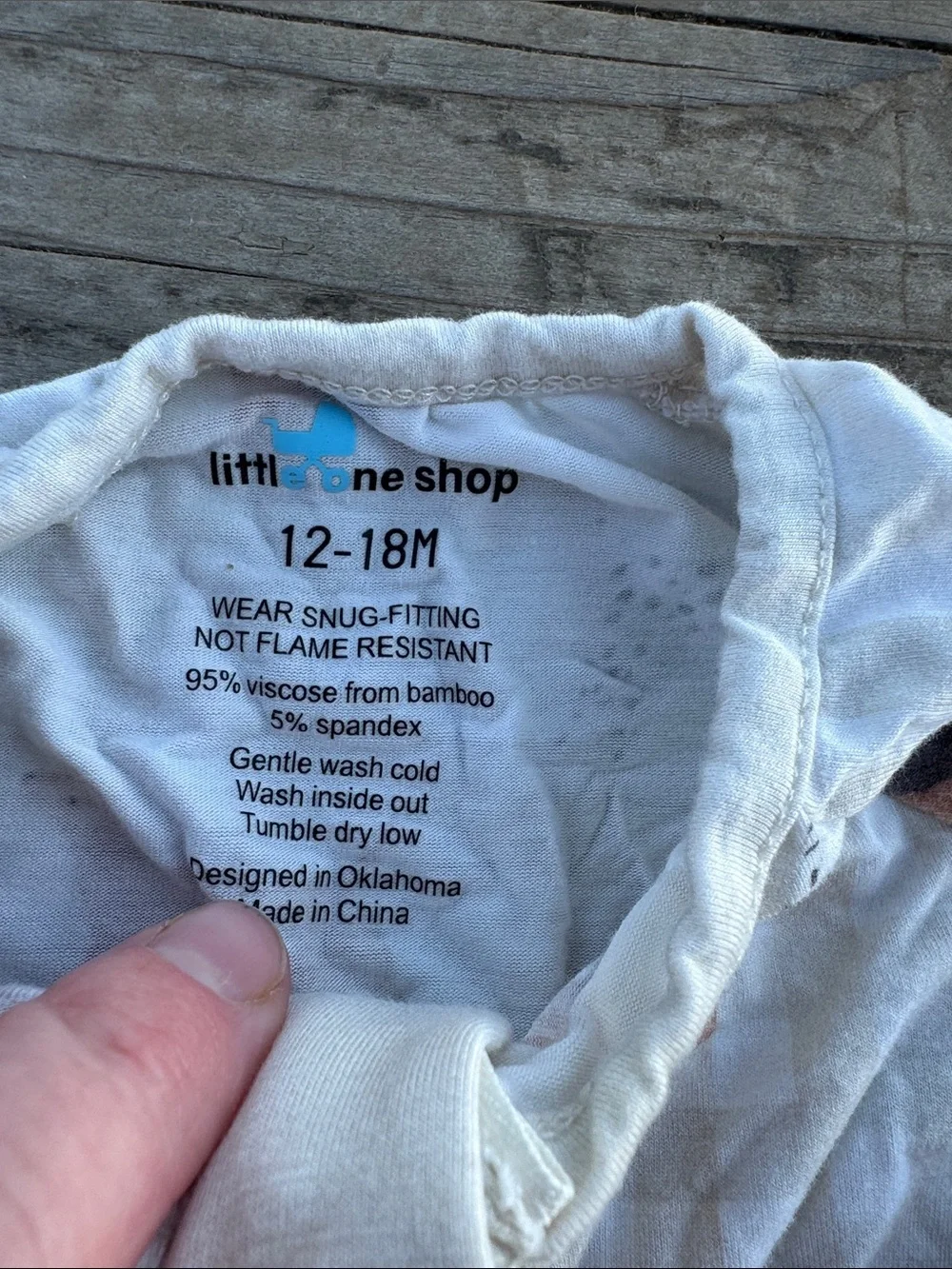 Little One Shop/Milkberry onesie and t-shirt 12-18M & 18M bundle